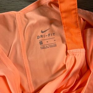 Women’s NIKE dry fit athletic top- size M